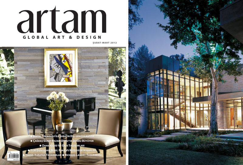ARTAM Magazine in Turkey Features Berberian Residence