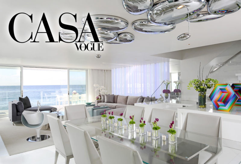 Sea Level Residence featured in CASA VOGUE Brasil