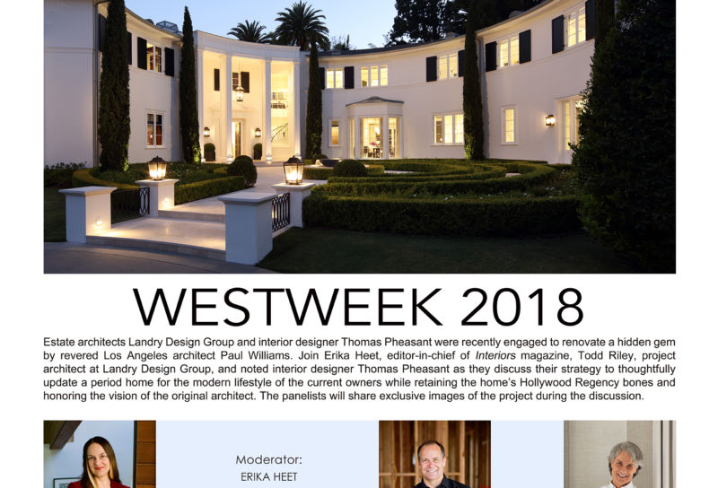 LDG’s associate Todd Riley participates in a panel at PDC Westweek 2018