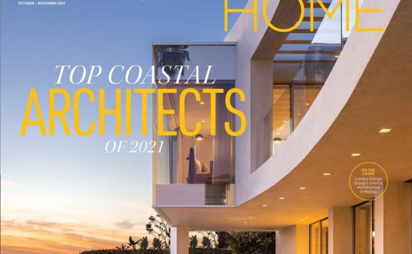LDG featured on the cover of OCEAN HOME MAGAZINE