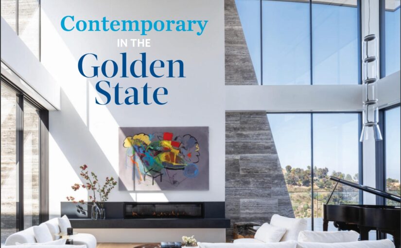 Crestwood Residence featured on the cover of CA Homes magazine
